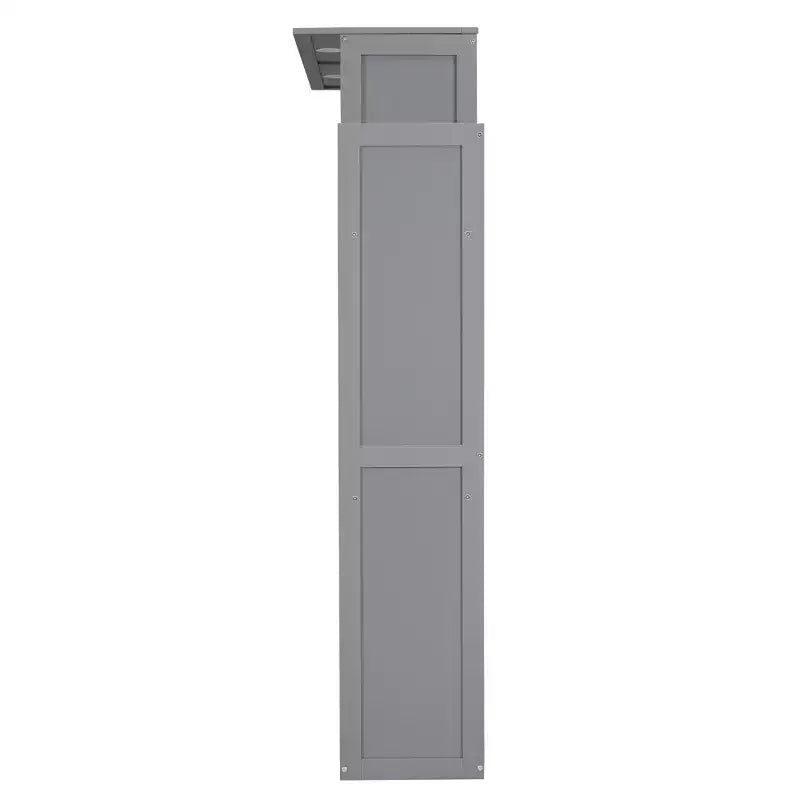 Lit avec étagères de rangement et lumières LED, armoire lit escamotable