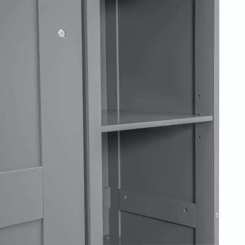 Lit avec étagères de rangement et lumières LED, armoire lit escamotable