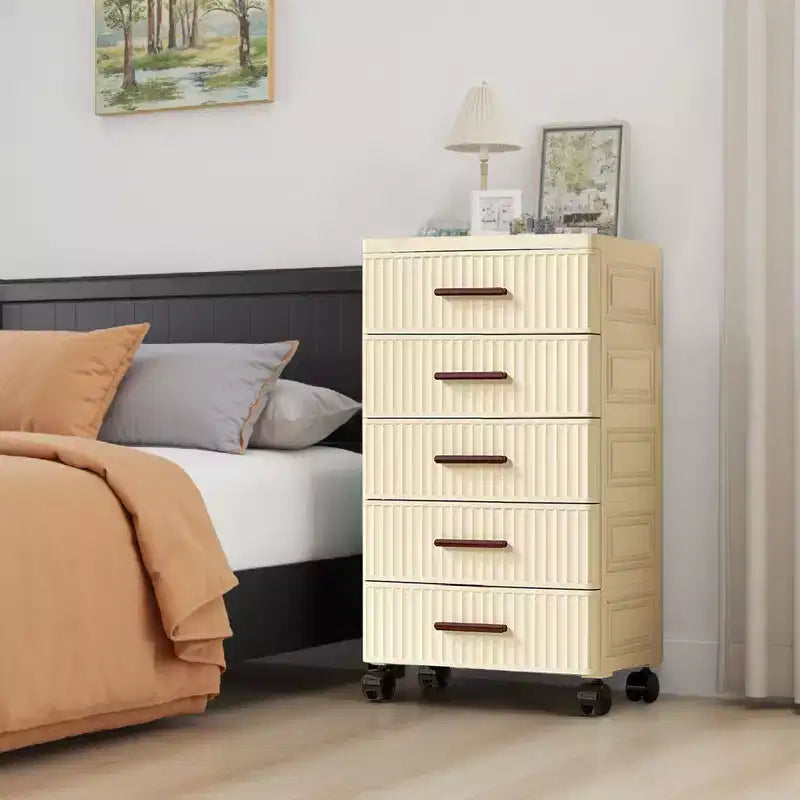 Armoire de rangement multifonctionnelle - Meuble de rangement à tiroirs mobile pour Chambre et Salon