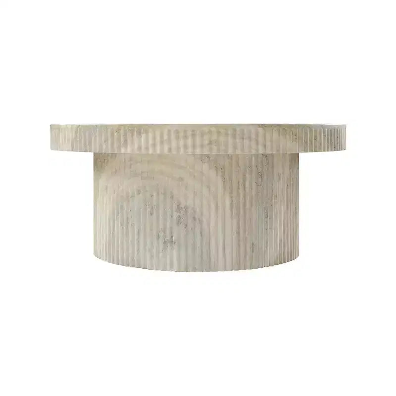 Table basse en béton ciré