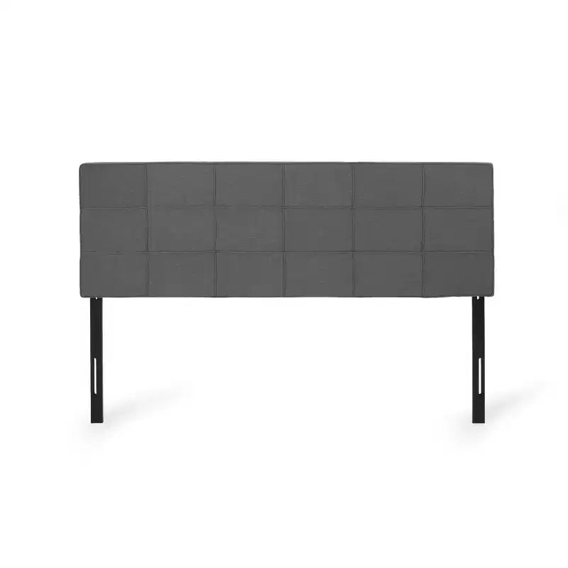 Tête de lit contemporaine en tissu pour lit King/Cal King