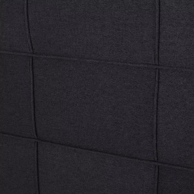 Tête de lit contemporaine en tissu pour lit King/Cal King