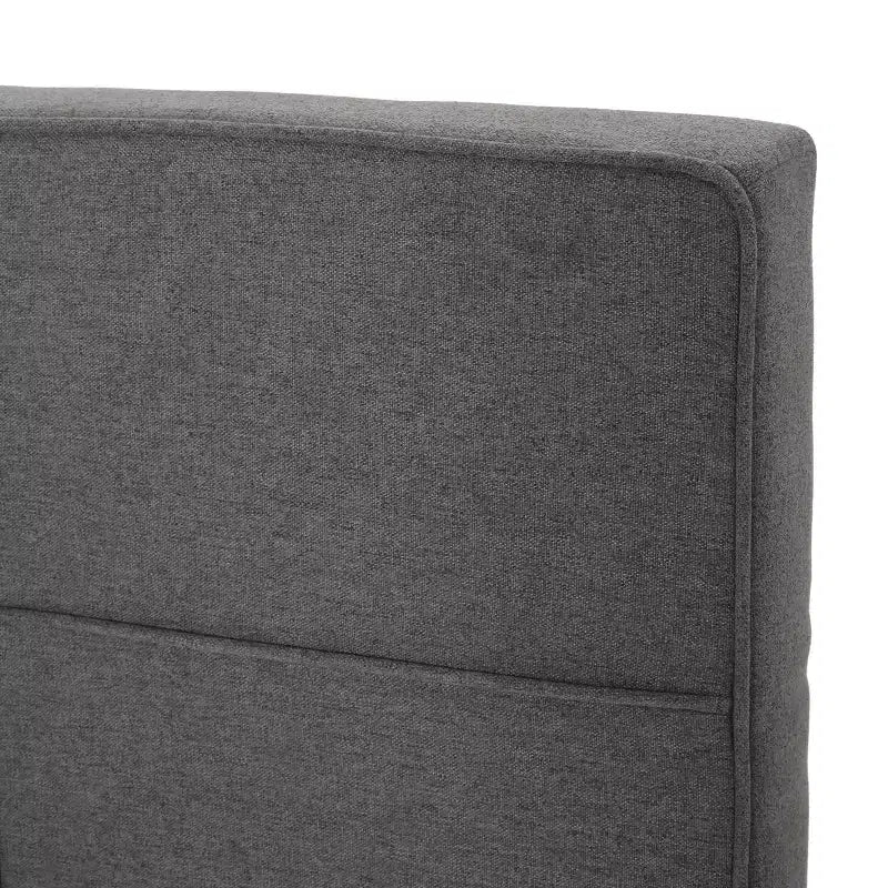 Tête de lit contemporaine en tissu pour lit King/Cal King