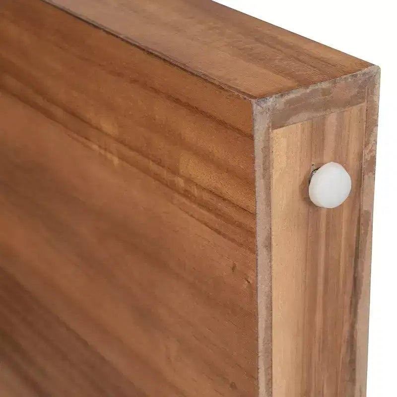 Console d'entrée avec tiroir cannelé et coins incurvés