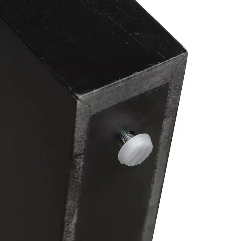 Console d'entrée avec tiroir cannelé et coins incurvés