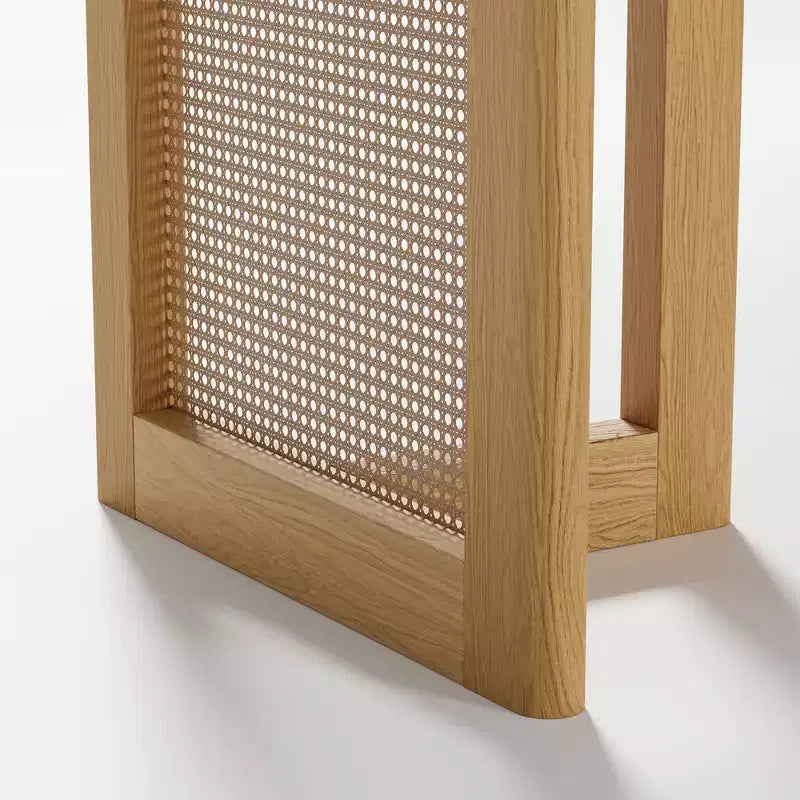 Table de salle à manger ovale en bois, moderne, de style ferme