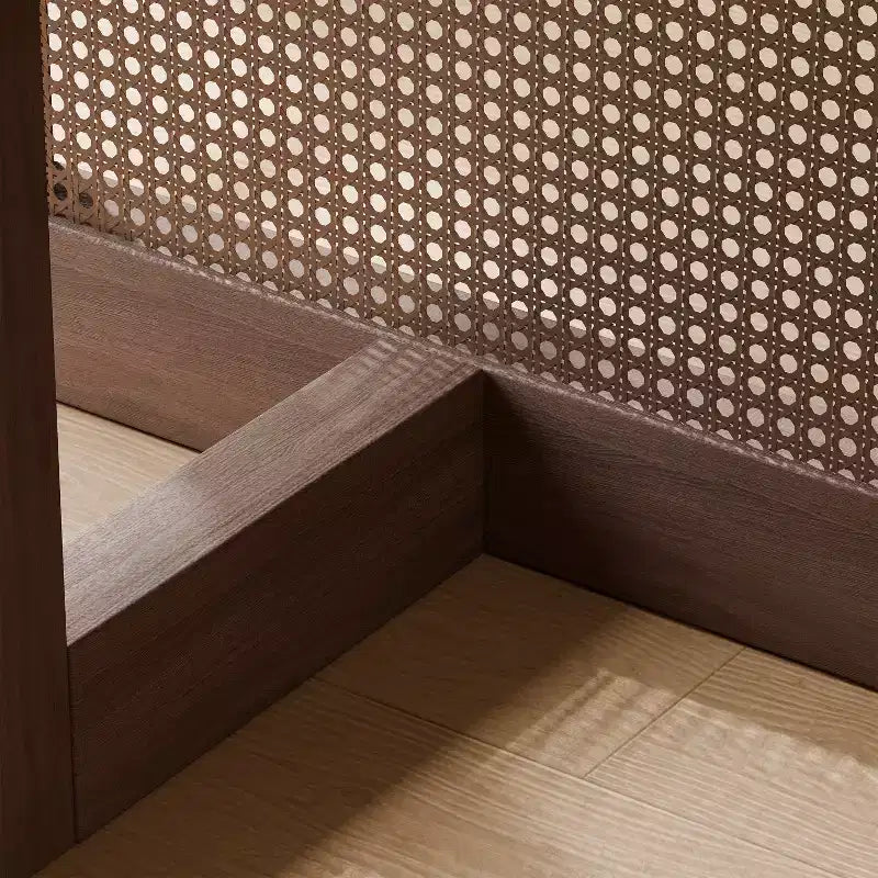 Table de salle à manger ovale en bois, moderne, de style ferme