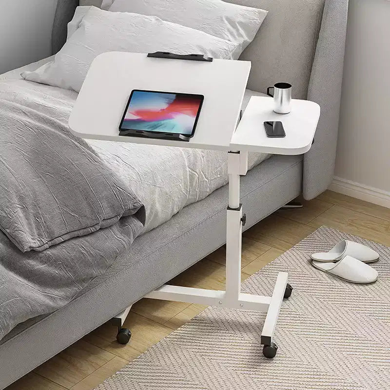 Bureau debout, bureau portable mobile, table de lit réglable