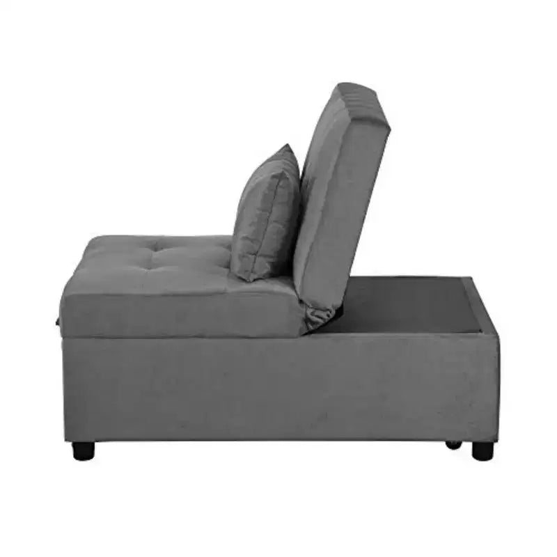 Canapé convertible 4 en 1, chaise de canapé-lit réglable, lit d'appoint moderne