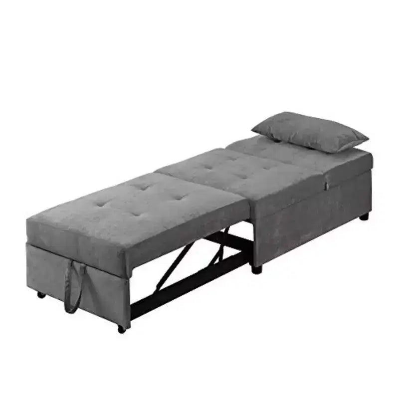 Canapé convertible 4 en 1, chaise de canapé-lit réglable, lit d'appoint moderne