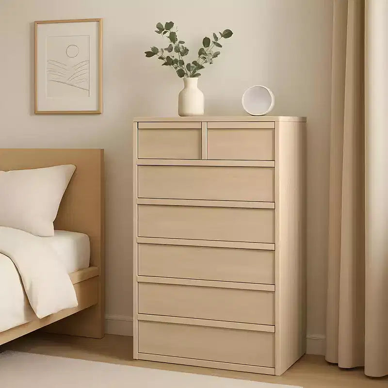 Commode à 5 tiroirs Grande commode avec grand espace de rangement, commode de rangement moderne
