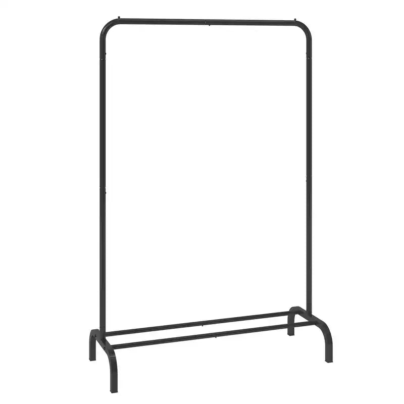 Clothes Rack Heavy Duty Clothing Garment Rack with Hanging Rod and Bottom Storage Area Clothing Rack for Bedroom
