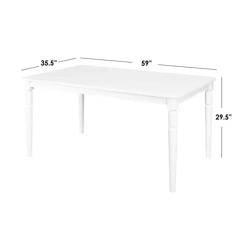 Table à manger rectangulaire